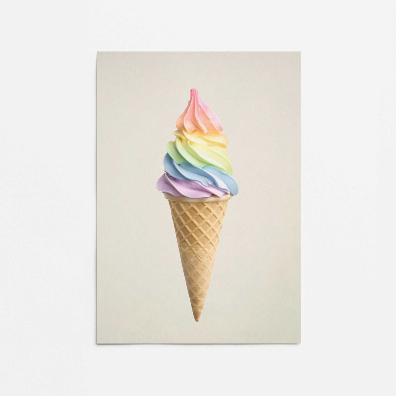 Taste of Rainbow, Sans cadre, papier, H 14 po x l 11 po