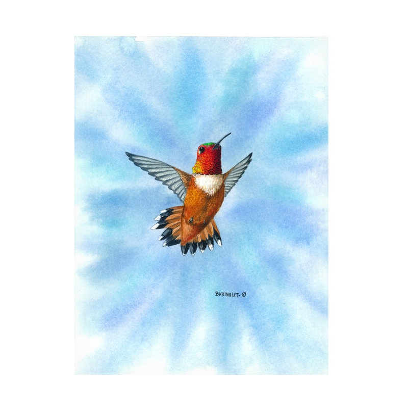 Dave Bartholet Rufous Canvas Art, 24" H x 32" W