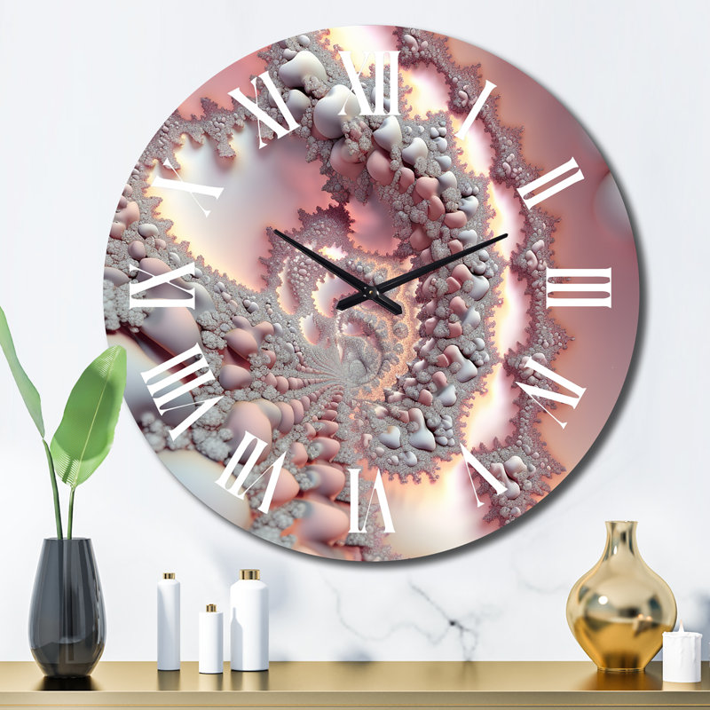 Horloge murale en métal, Grand