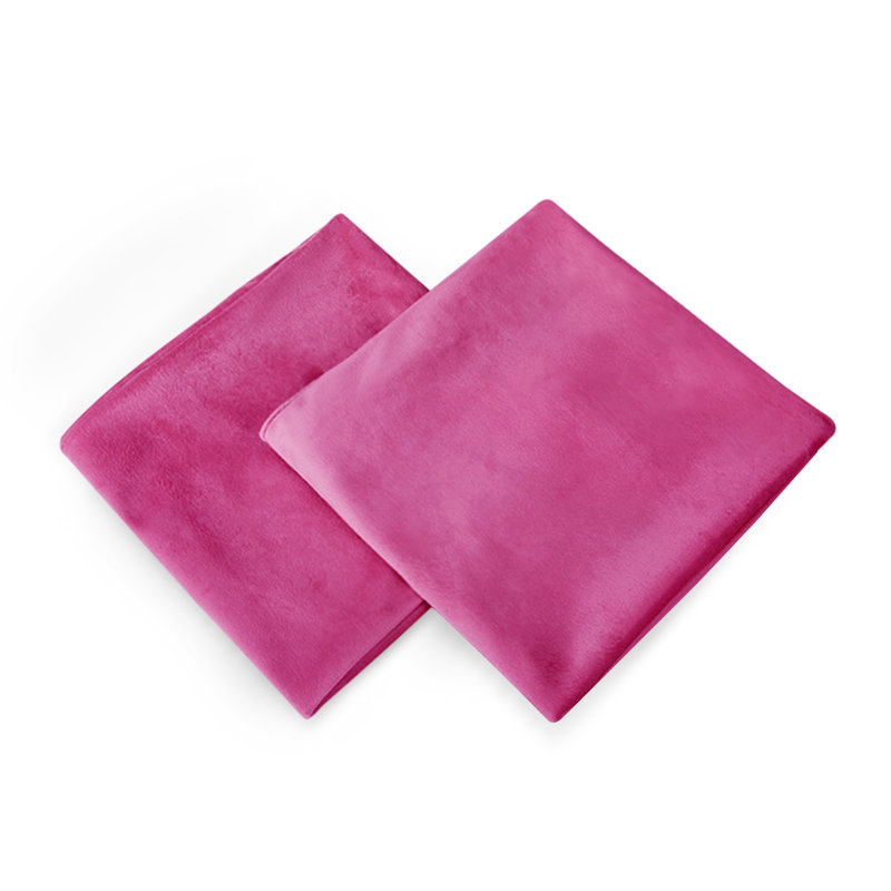 Frith Square Throw Pillow Cover, 56cm H x 56cm W x 1cm D, Fushcia
