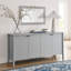 Buffet blanc festonné 4 portes Emmeline-106714565
