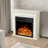 Freestanding Electric Fireplace With Remote Control.-800285592