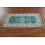 Tapis turc Oushak vert à teinture végétale 2 x 4