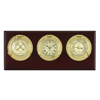 Lumley Manufactured Wood Wall Clock