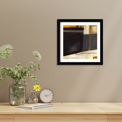 Corporate by Josie George Wood Framed Wall Art Print