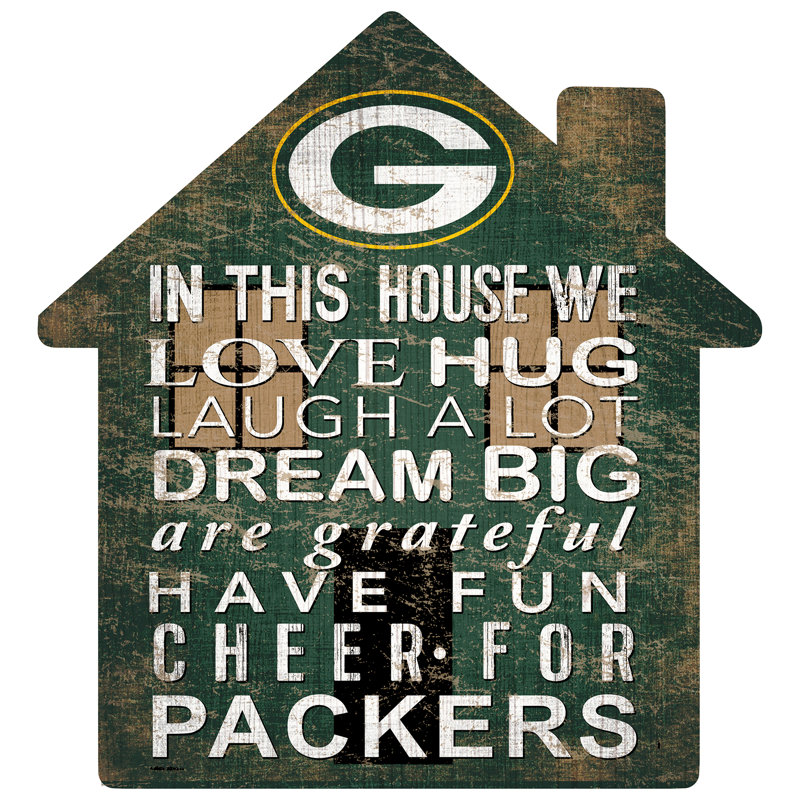 NFL House Sign Entertainment Wall Decor