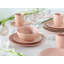Soft Touch Piece Stoneware Dinnerware Set - Service for 4