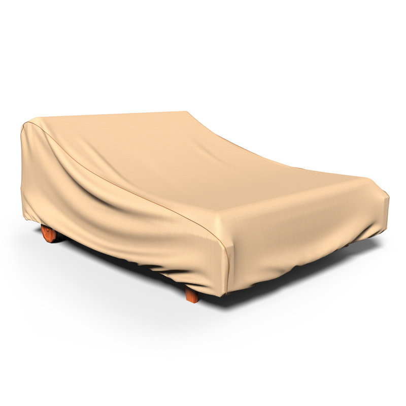 Eduardo Outdoor Patio Chaise Lounge Cover, 32" H x 64" W x 80" D