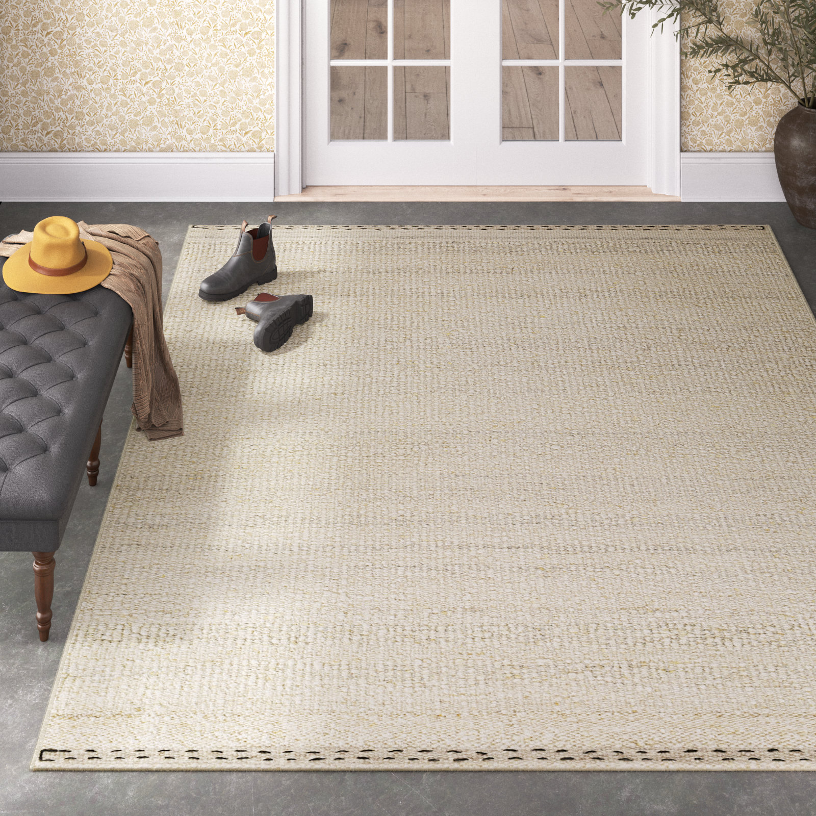 Halifax Handmade Wool Rug, Rectangle 8' x 10'