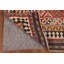 Tapis kilim en laine à teinture végétale 4 x 8