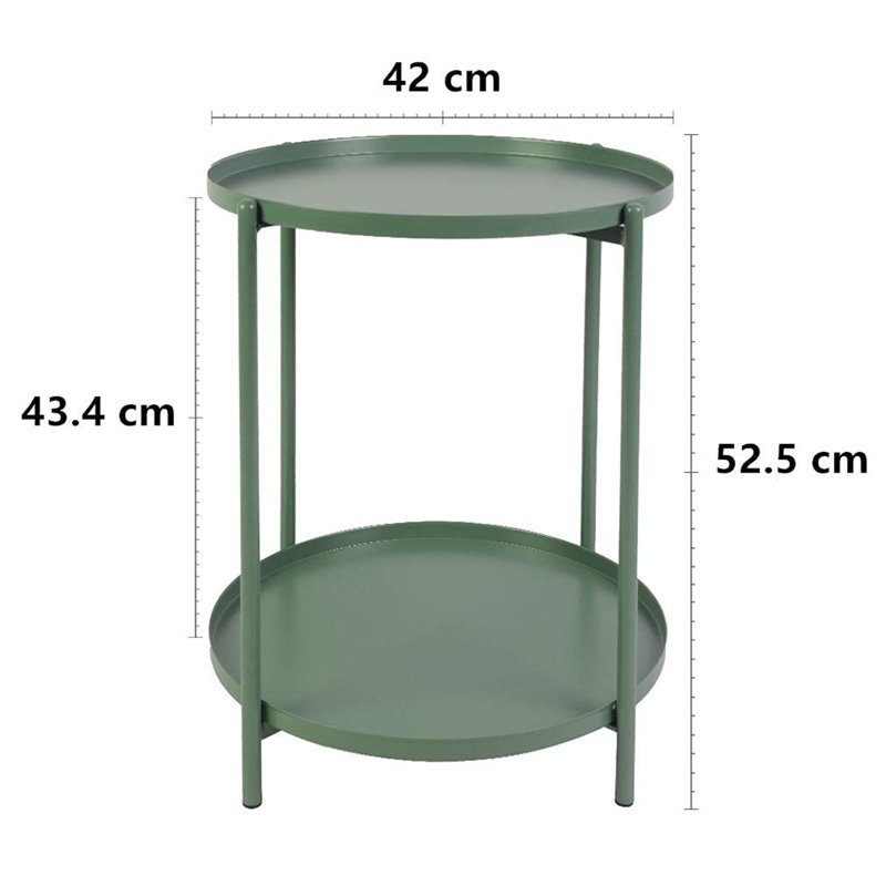 Elizia Tray Top Frame End Table