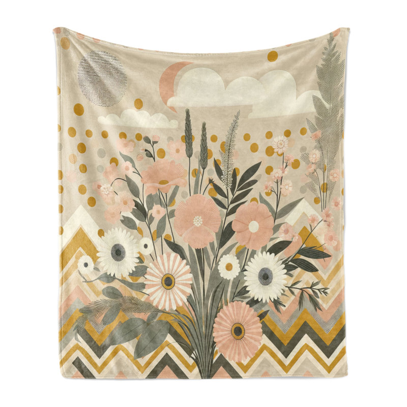 Throw Blanket, 50" W x 60 " L