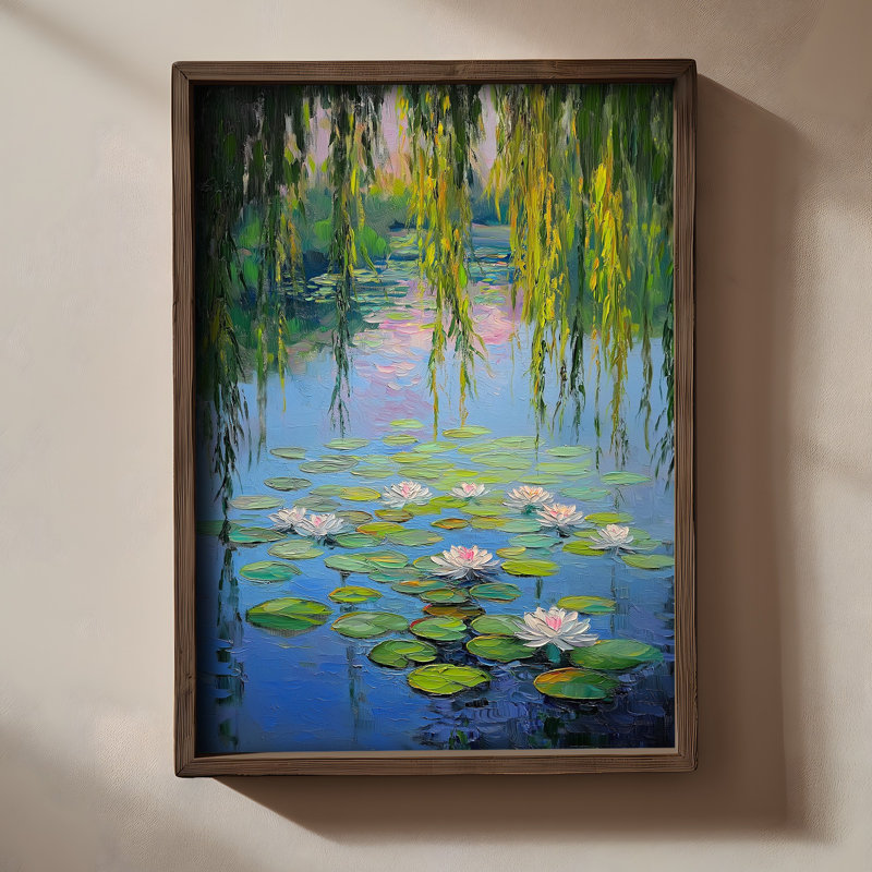 Stunning Decorative Framed MDF Painting, 13.8 x 18.5 x 0.8 inches | 100% MDF with 3 mm Thickness, Elegant Pine Wood Frame | UV Printed Artwork for Home Decor, Perfect for Living Room & Bedroom Accent
