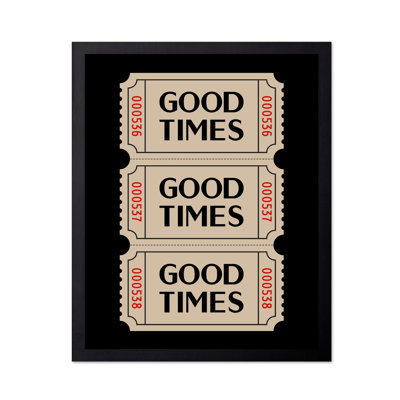 Good Times billets de cinéma