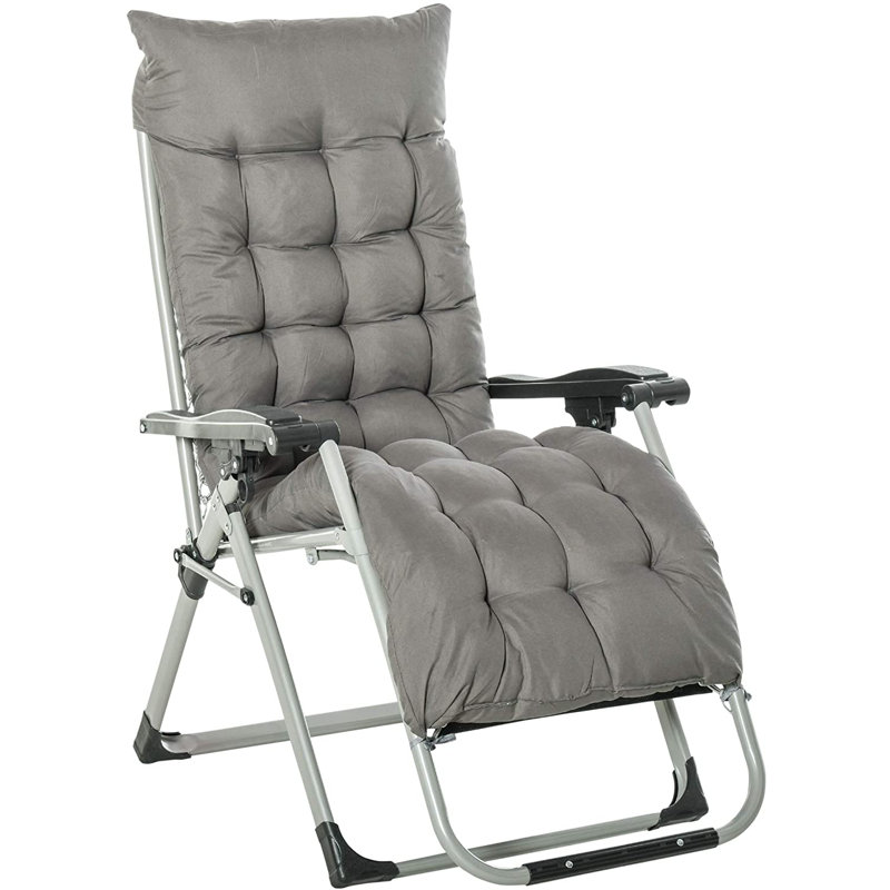Snaresbrook 90cm Long Reclining Single Chaise with Cushions