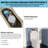 Left-Mount Flush Elongated One-Piece Toilet-1.28 GPF Water-Efficient Design (Seat Included)