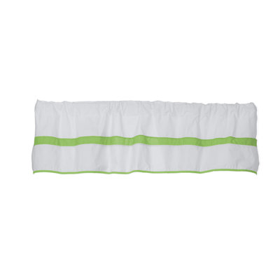 Massingill Cotton Blend Tailored Window Valance