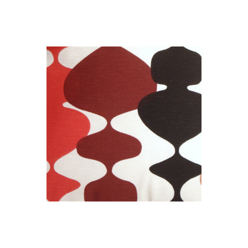 Coussin Lava, rouge