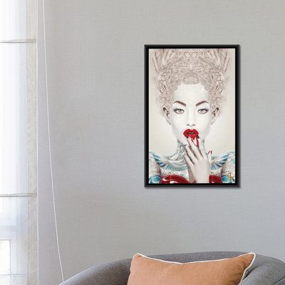 Porcelaine, impression sur toile tendue