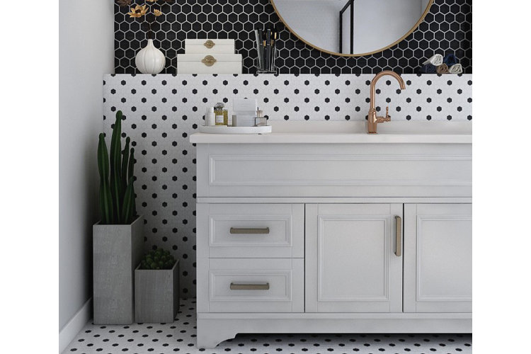 Moody Bathroom Ideas for a Dramatic Makeover | Wayfair