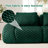 146" Modern L-Shaped Modular Sectional Sofa for Living Room,Flannelette Fabric,Oversized 4-Seater Couch,boneless sofa ,Movable Ottoman,Buckle connection,Anti-slip Design,No Assembly-2092584484