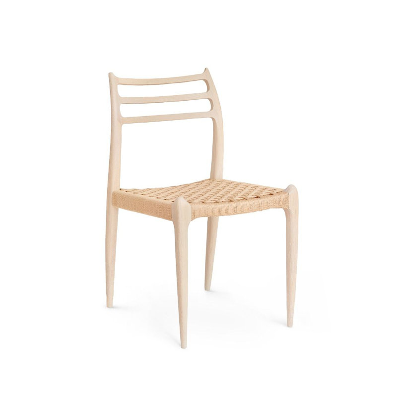 Adele Solid Wood Dining Chair, Oak