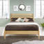 Grand lit en bois massif Ashlie-483467552