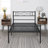 Twin Bed Frame Metal Platform Bed Frame with Headboard & Footboard,  Mattress Foundation ,No Box Spring Needed-657661342-558640293