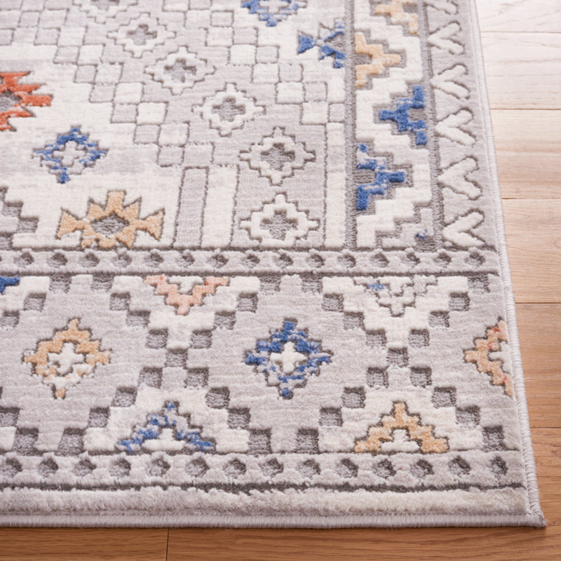 Avdija Eternal Performance Geometric Rug, Rectangle 5'3" x 7'6"