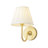 1-Light Armed Fabric Wall Sconce for Bedroom Hallway-448498826-448498831