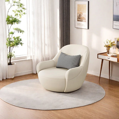 Fauteuil en cuir Tech
