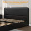 Structure de lit plateforme avec tiroirs de rangement, similicuir-1754715161-1754715156