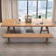 Modern Minimalist Solid Wood Rectangular Conference Table-598421800