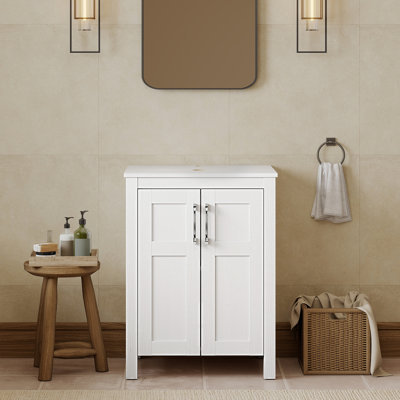 Meuble-lavabo simple l 24 po x P 19 po x H 33 po Frenette