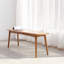Banc en bois de chêne naturel-29362604