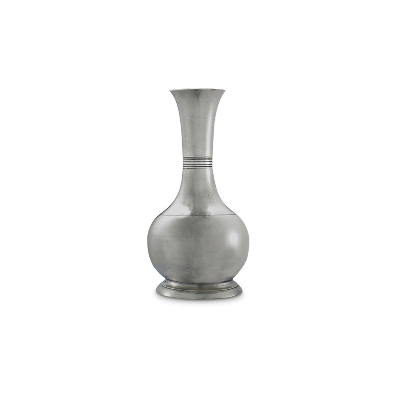 Sliver Handmade Pewter Table Vase