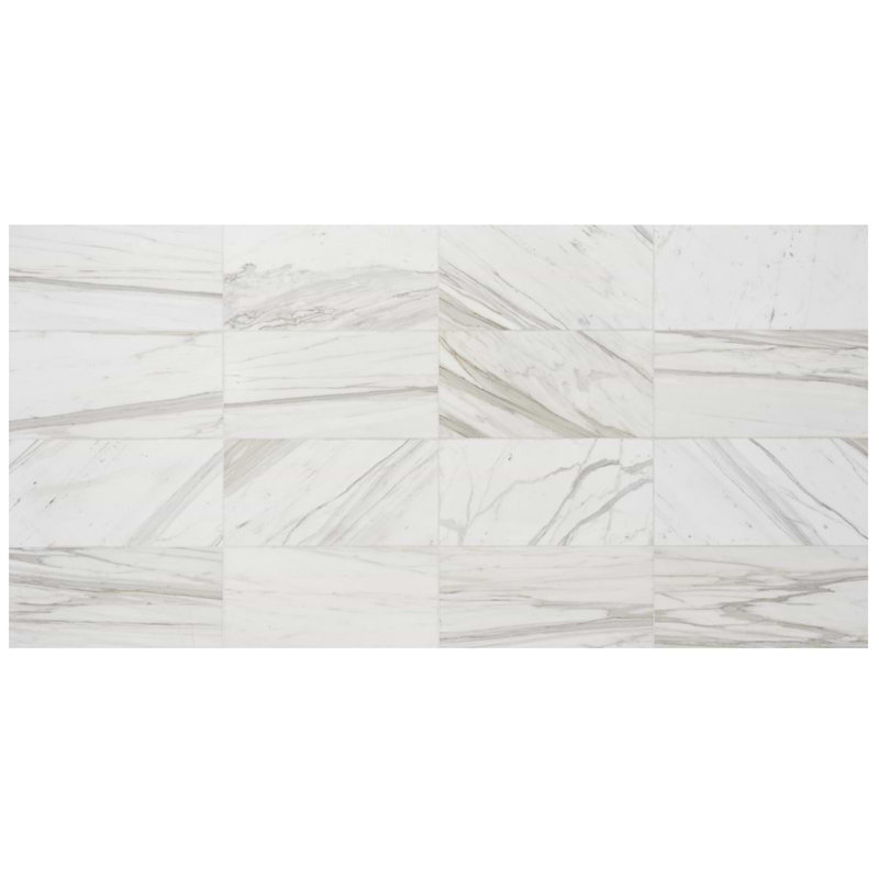 Calacatta Gold 12X24 Honed Marble Tile