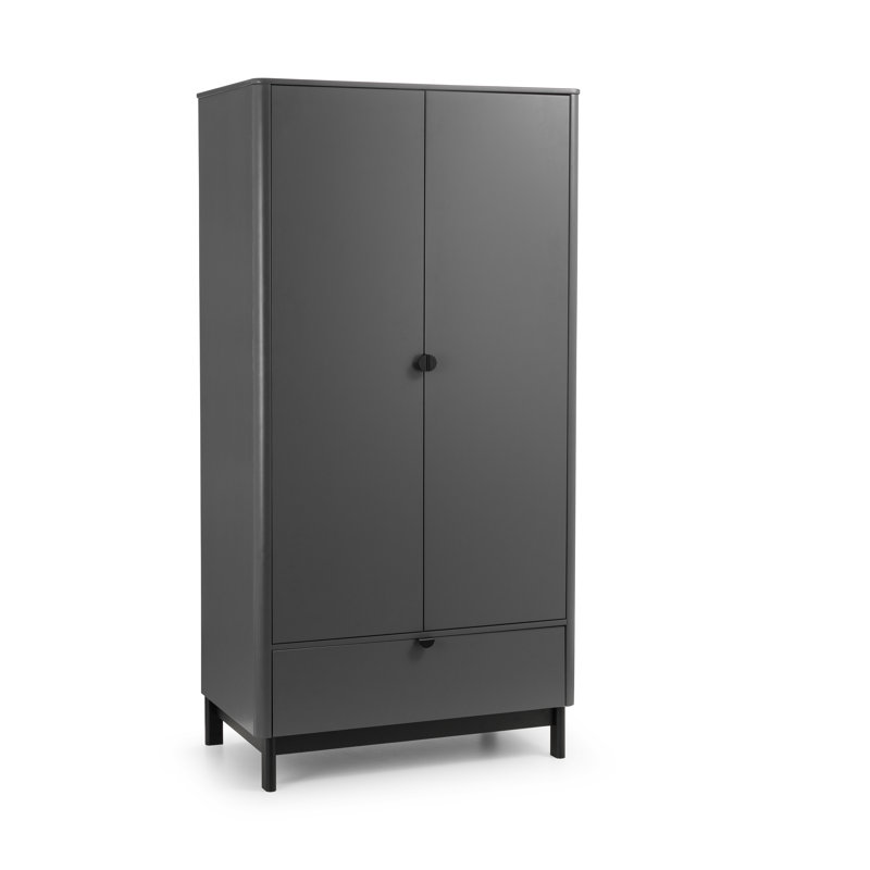 Janine 2 Door Solid Wood Wardrobe