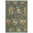 Pak-Persian Lance Black Rug