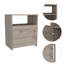 Table de chevet Cuarzz, une armoire