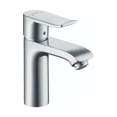Robinet de salle de bain un trou avec ensemble de drain Metris