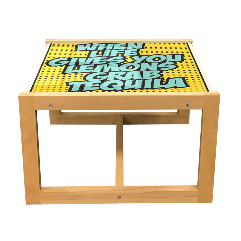Jakim Sled Coffee Table, 62cm H x 46cm W x 40cm D