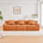Teddy Fabric Modual Sofa,No Assembly-871184146-871184149-871184151