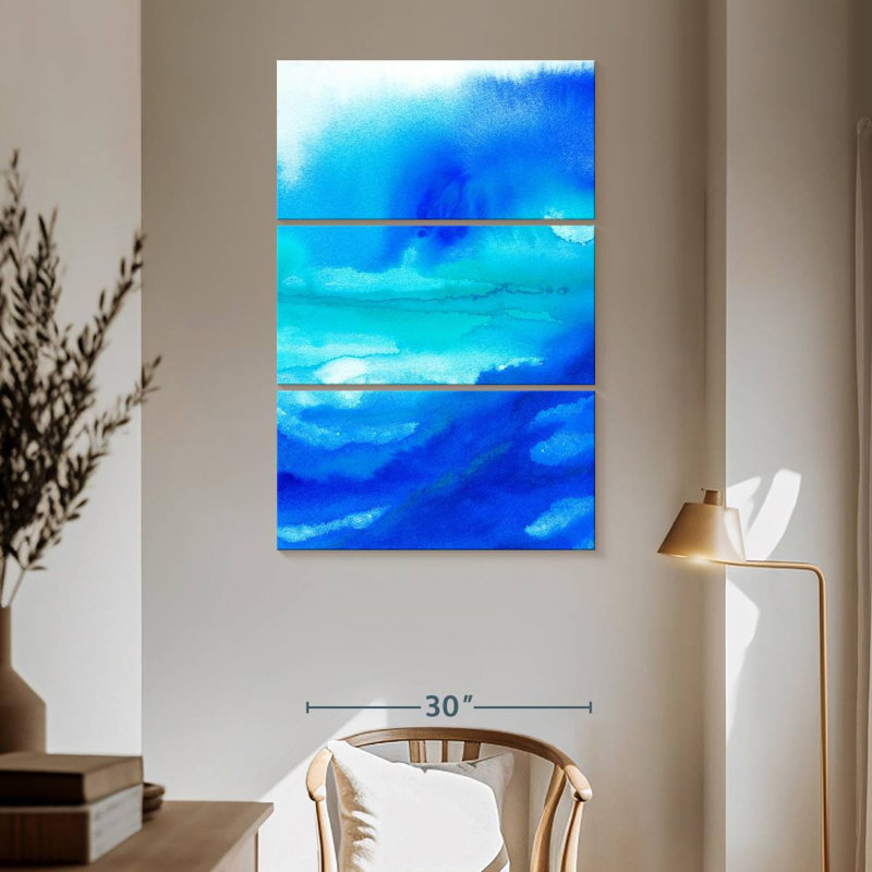 Avery Rise Blue Sky, 65" H x 42" W