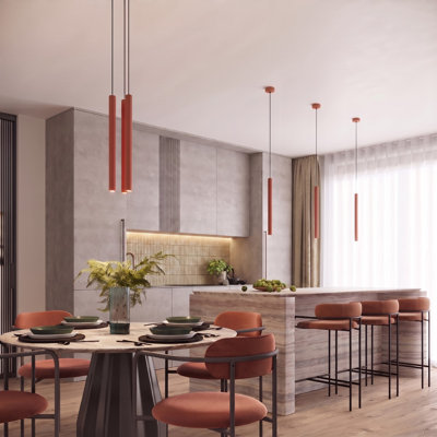 Arche - Light Stainless Steel Pendant