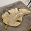 Artesà Cast Aluminium Gold Leaf Plate