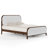 Lorrell Boucle Upholstered Bed Frame-101121740