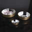 Bianco Nero Medium Round Bowl-690470130