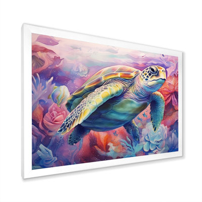 Tortue gracieuse - impressions sur toile d'animaux
