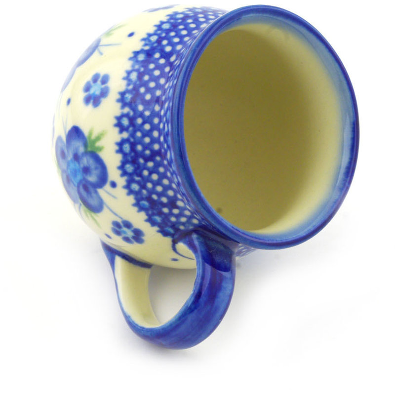Bleu-belle Fleur Stoneware Coffee Mug